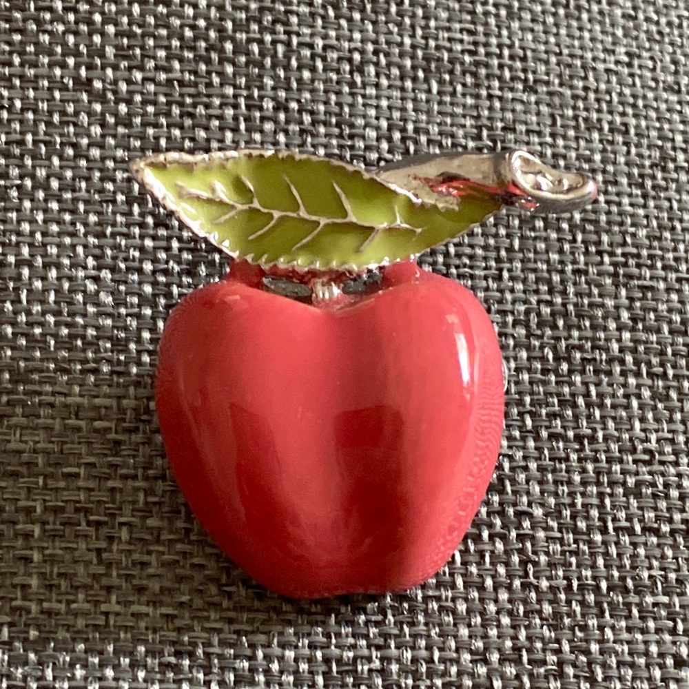 Teacher’s Apple Brooch - Bundle add on